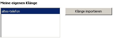 Importiere Deinen eigenen Skype Klingelton